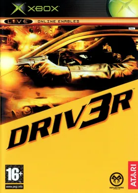 Driv3r (USA) box cover front